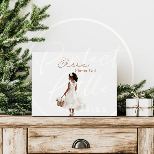 Flower Girl Magnetic Gift Box