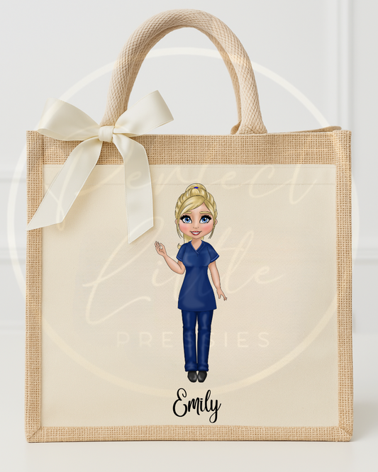 Nurse Dolly Tote Bag