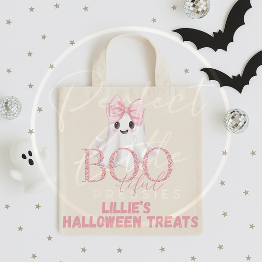 Halloween Boo-tiful Ghost Tote Bag