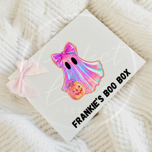 Halloween Boo Box - Iridescent Ghost