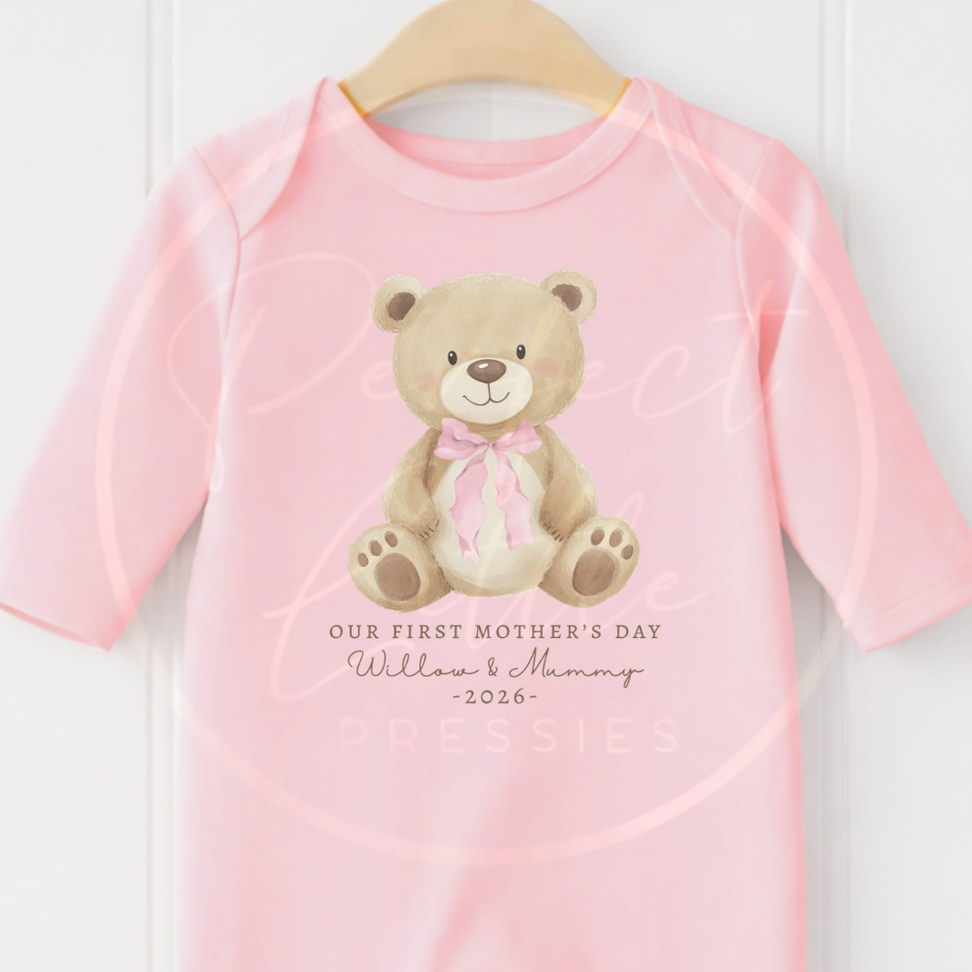 Mother's Day - Bear Sleepsuit