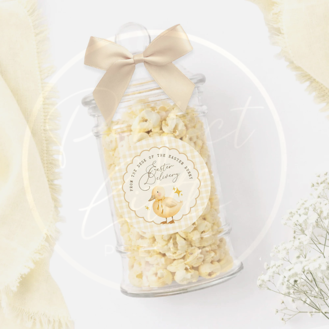 Easter - Little Duckling Fillable Sweet Jar