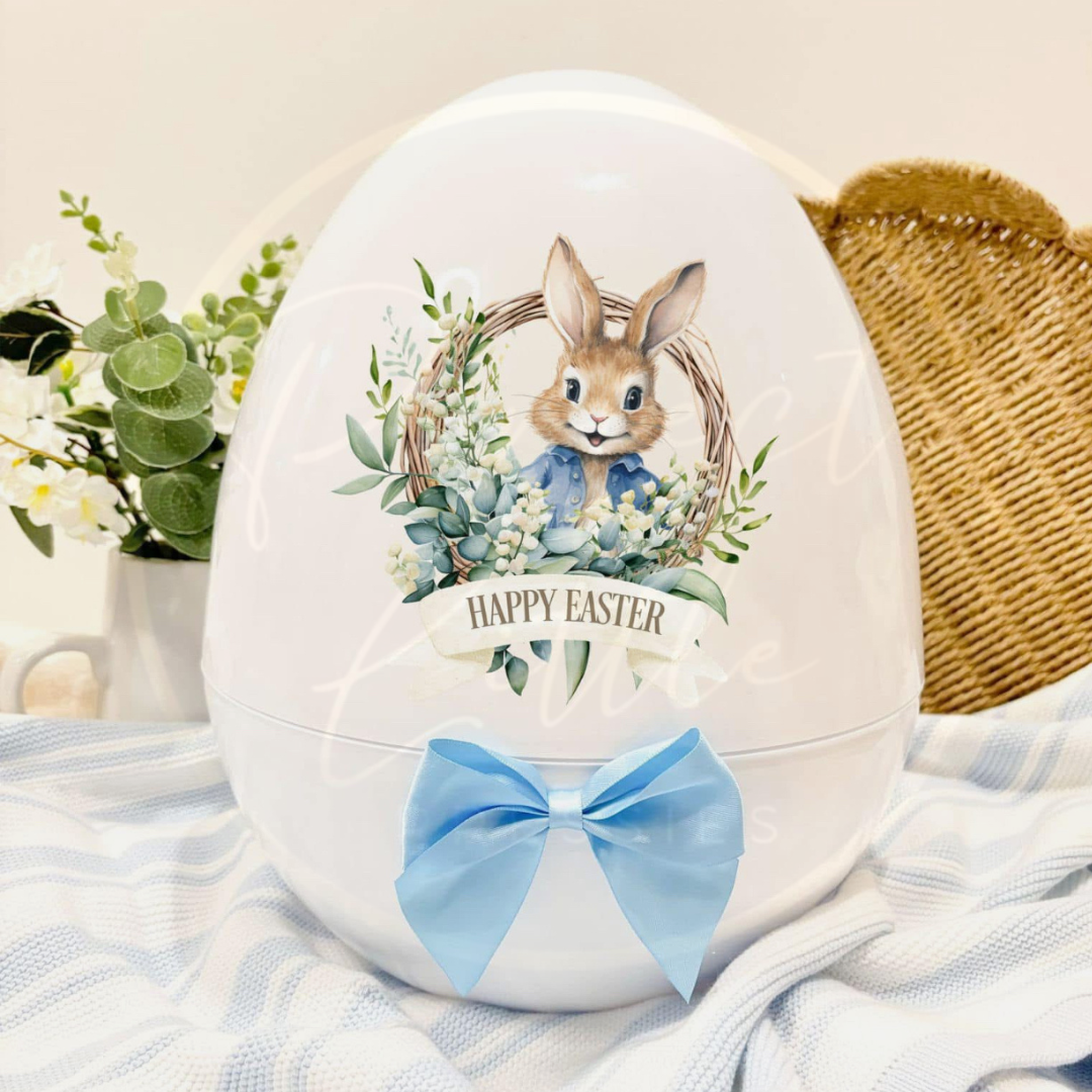 Easter - Fillable Egg Bunny Wreath Design