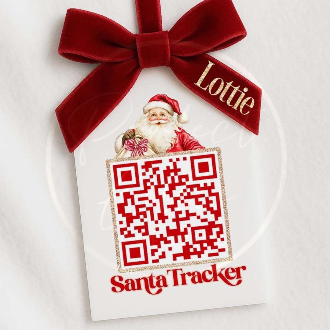 Christmas Santa Tracker - Red Design