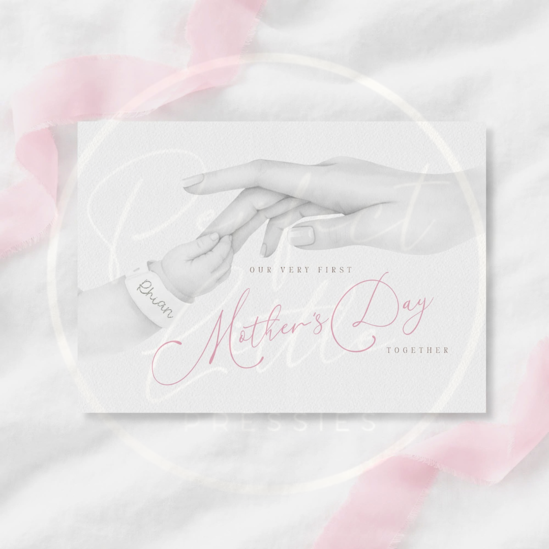 Custom Print - Mother And Baby Hands