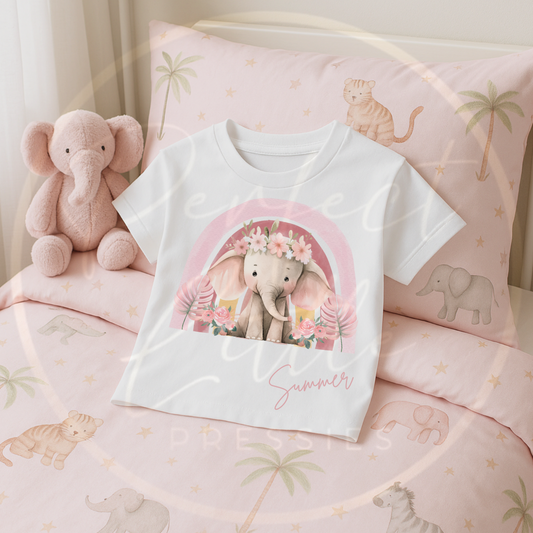Elephant Flower Crown - T-Shirt