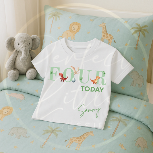 Dinosaur Birthday T-Shirt
