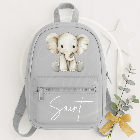 Grey Elephant Backpack