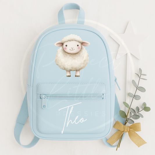 Fluffy Sheep Backpack