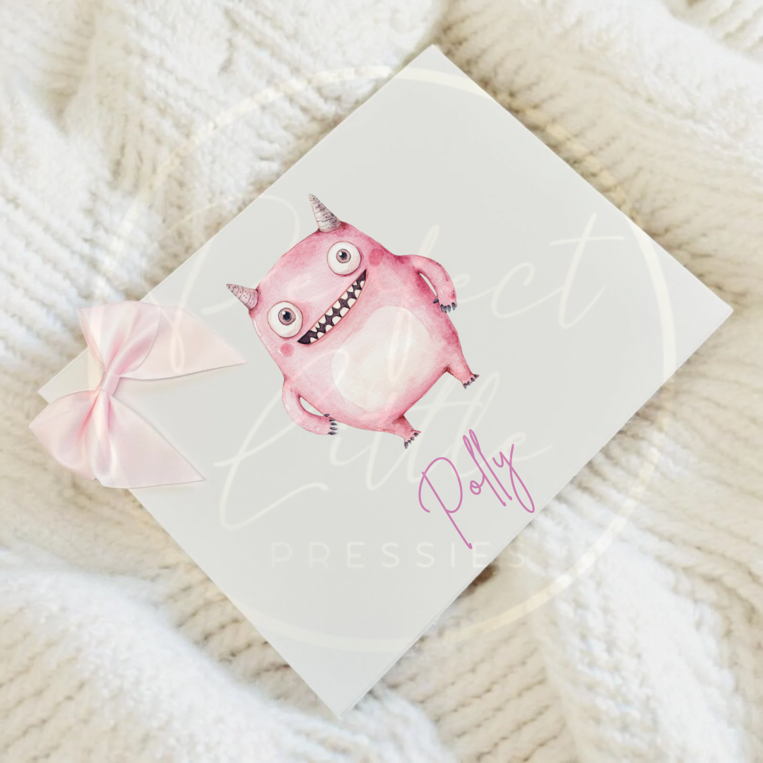 Pink Worry Monster - Keepsake Box
