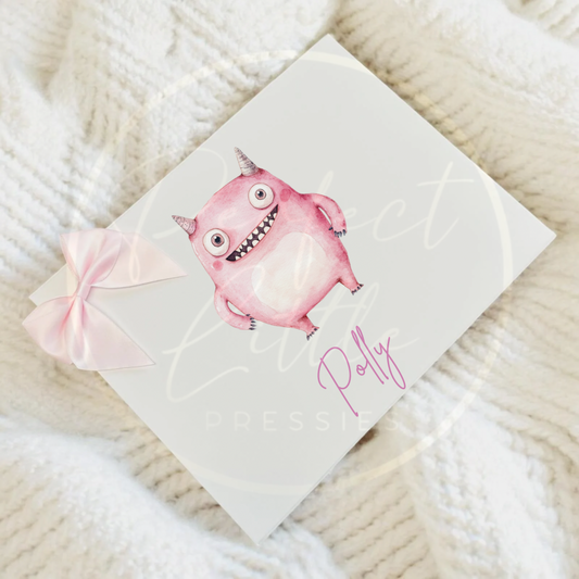 Pink Worry Monster - Keepsake Box