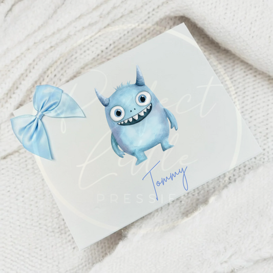 Blue Worry Monster - Keepsake Box