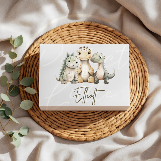 Dinosaur Trio - Keepsake Box