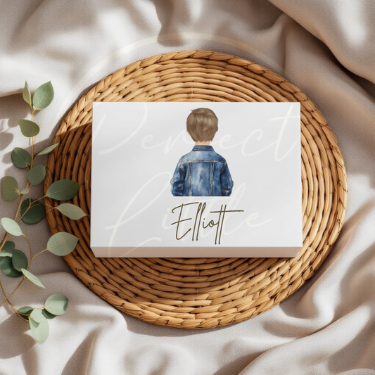 Denim Jacket Boy - Keepsake Box