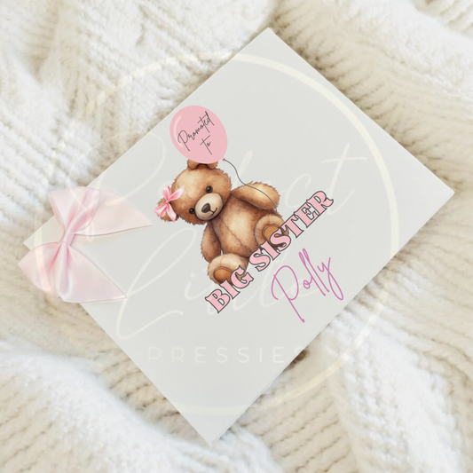 Promoted To Big Sister - Keepsake Box