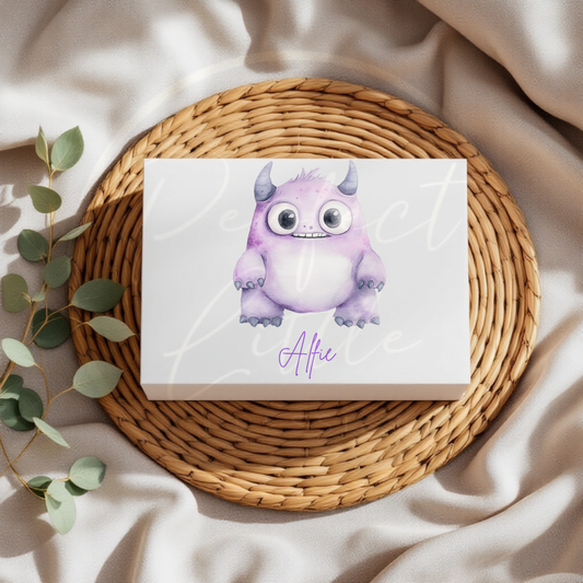 Purple Worry Monster - Keepsake Box