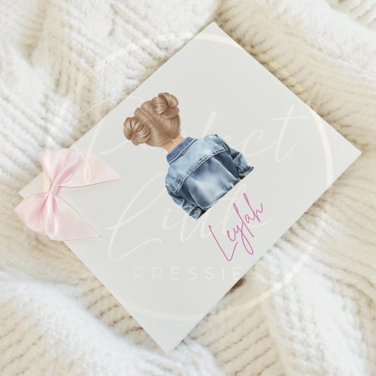 Denim Jacket Girl - Keepsake Box