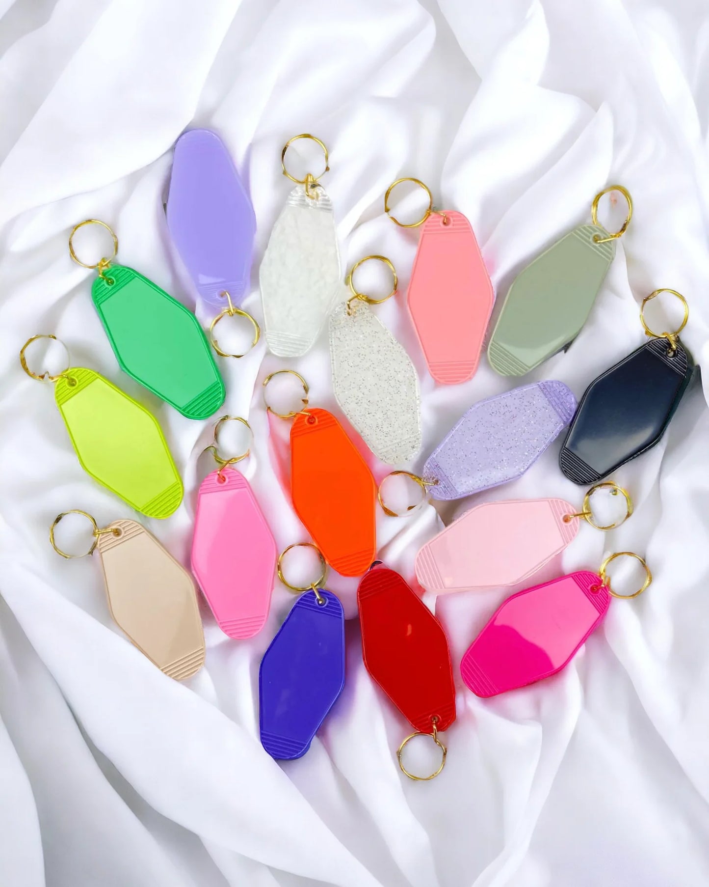 Halloween Spooky Season Motel Keyring