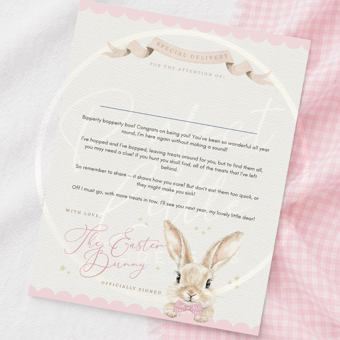 Easter - Pastel Banner Certificate
