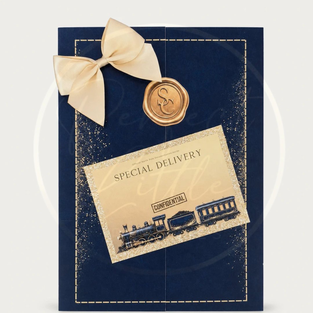 Christmas - Navy Express Train Document Slip