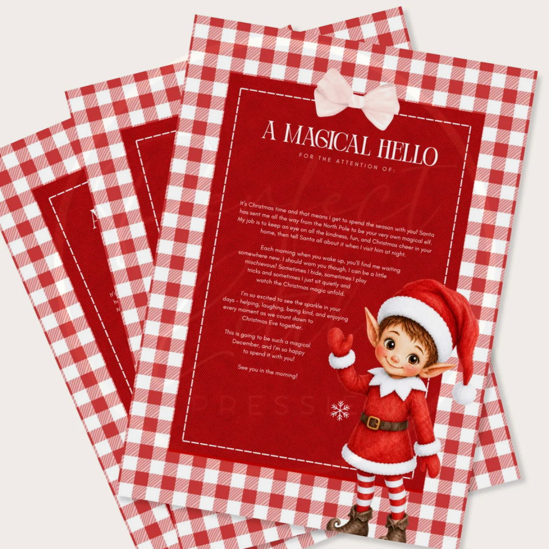 Christmas - Elf Magical Hello Letter