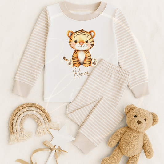 Kids Pyjamas - Soft Tiger