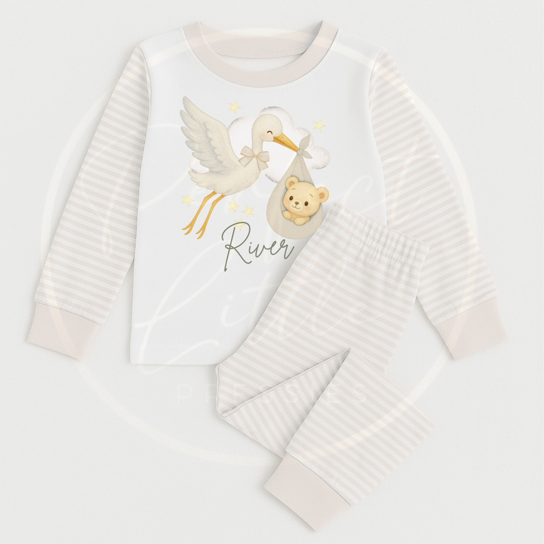 Kids Pyjamas - Baby And Stalk