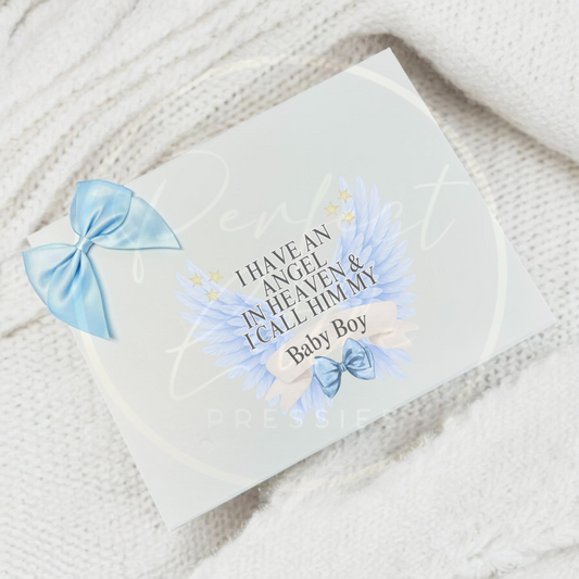 Memorial Keepsake Box - Blue