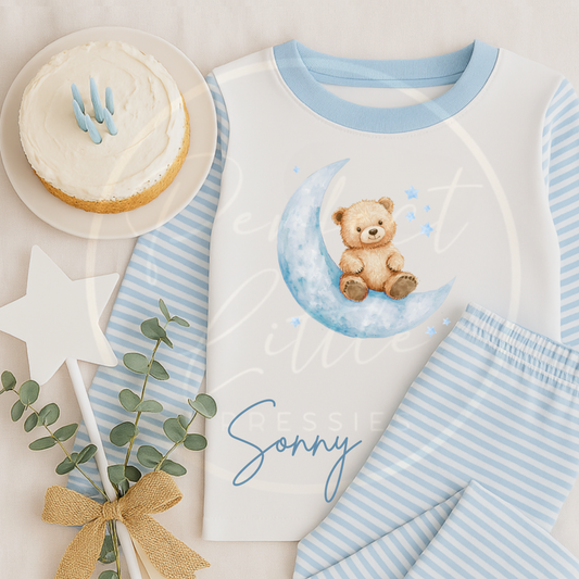 Blue Moon Bear Pyjamas