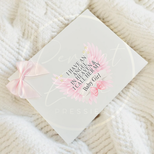 Memorial Keepsake Box - Pink