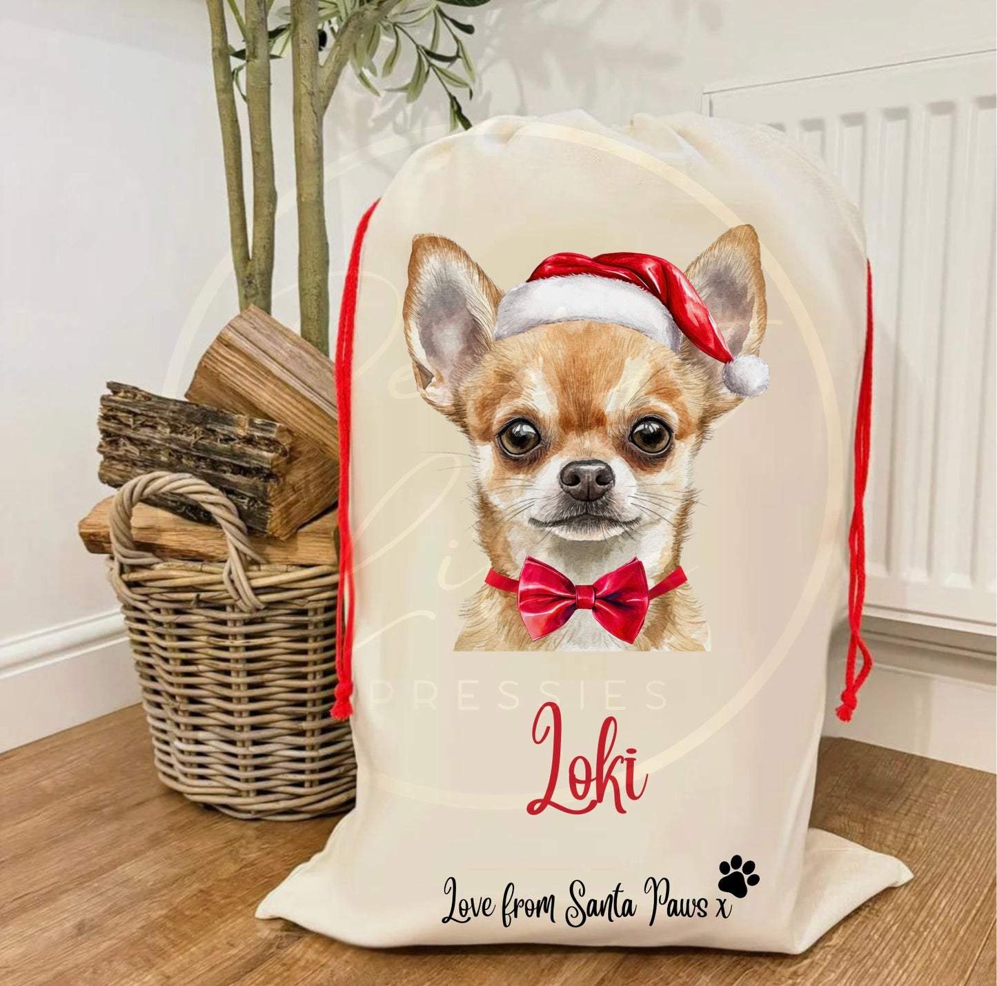 Christmas Sack - Dog Designs