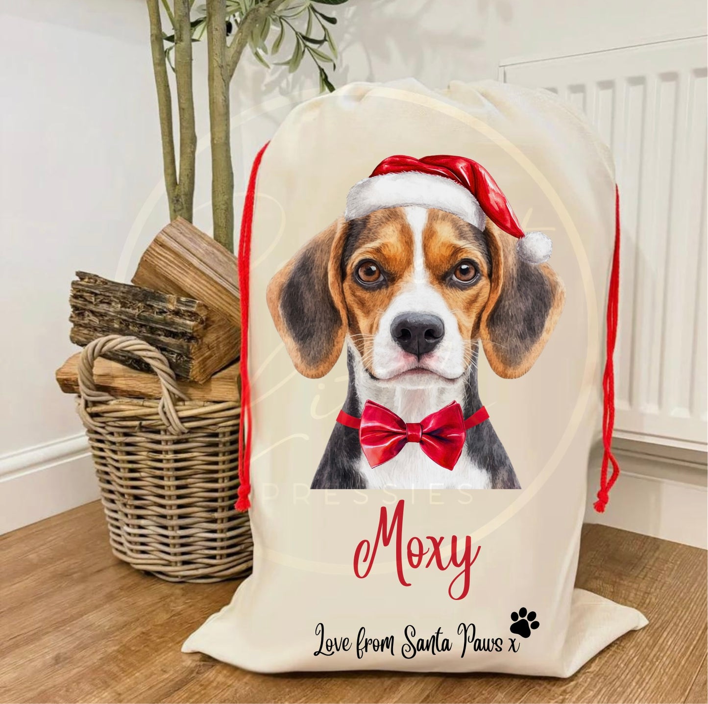 Christmas Sack - Dog Designs