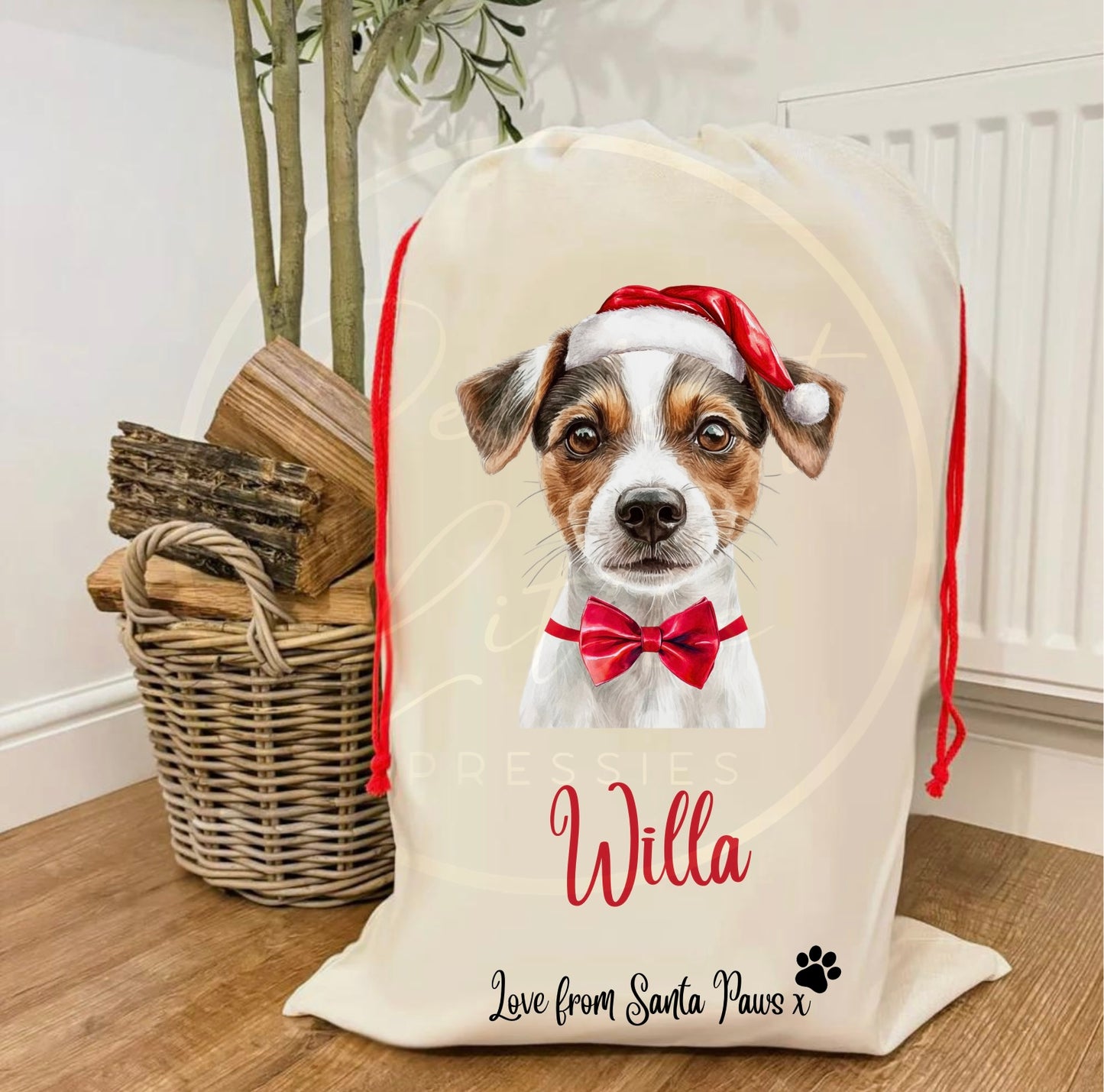 Christmas Sack - Dog Designs