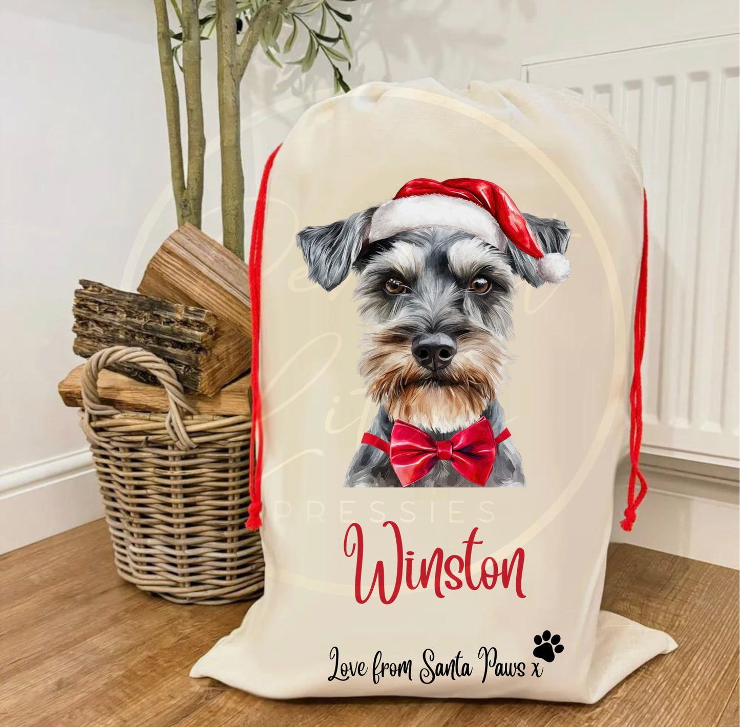 Christmas Sack - Dog Designs