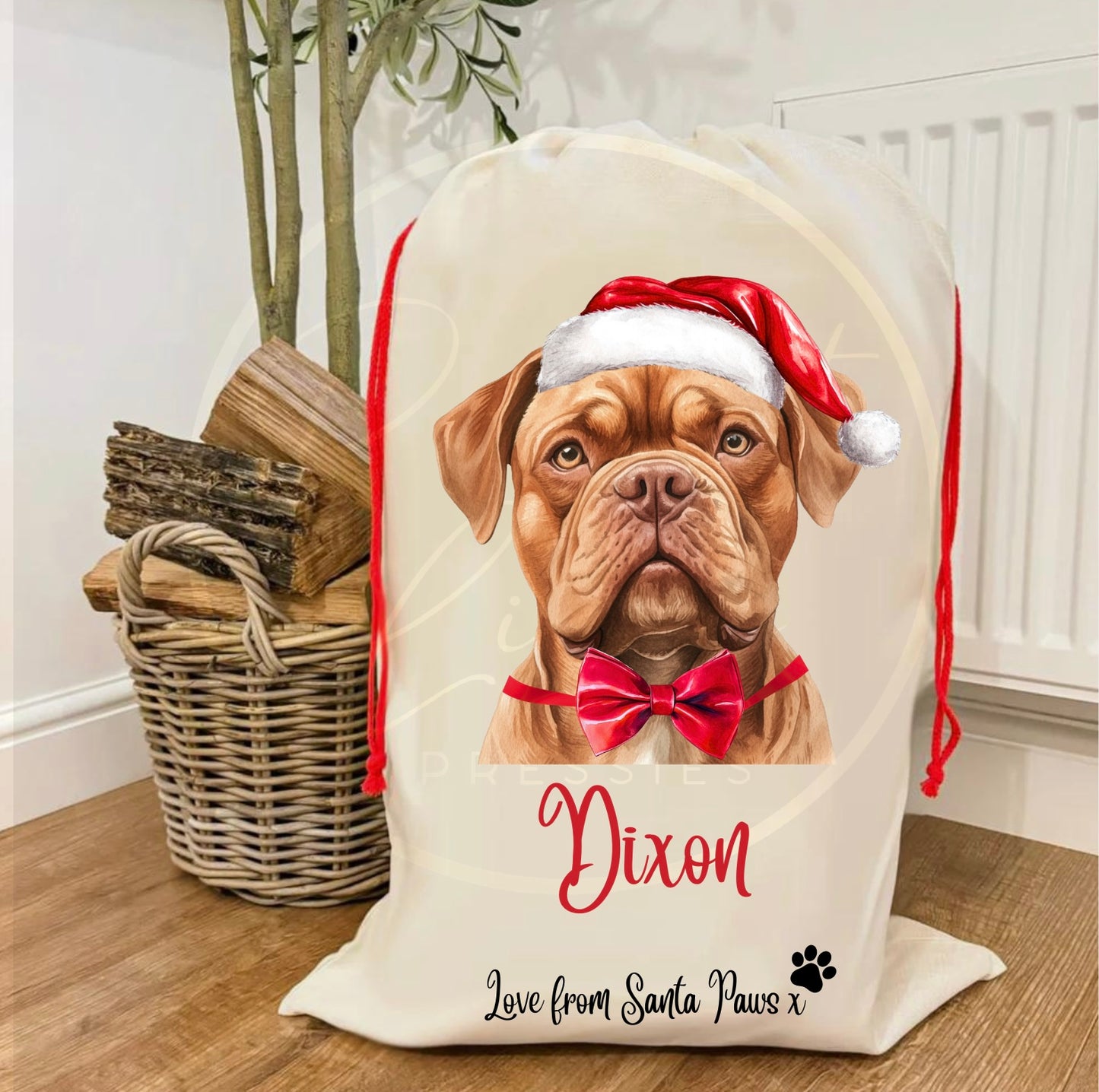 Christmas Sack - Dog Designs