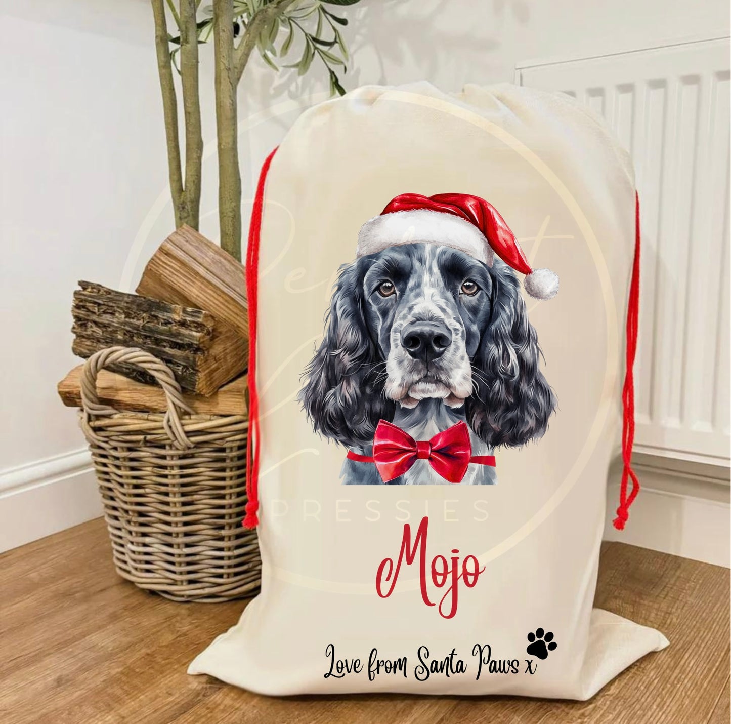 Christmas Sack - Dog Designs