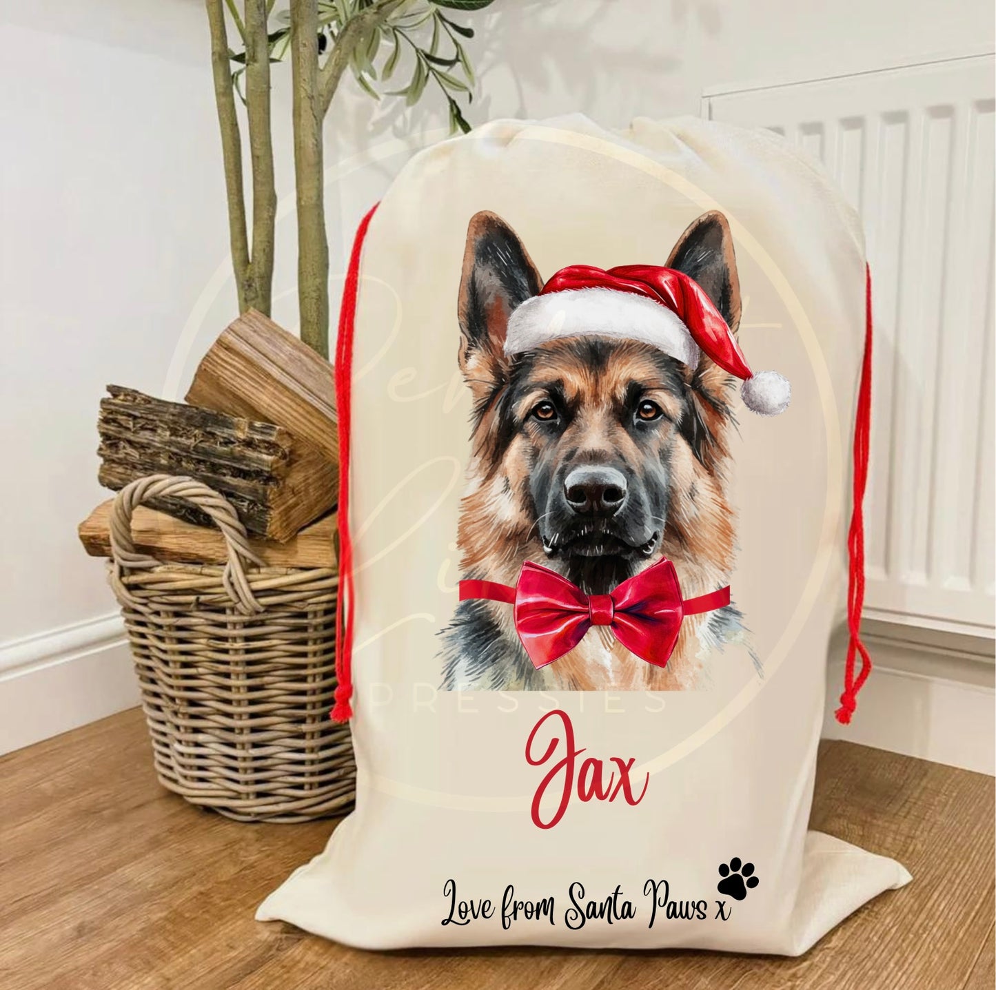Christmas Sack - Dog Designs