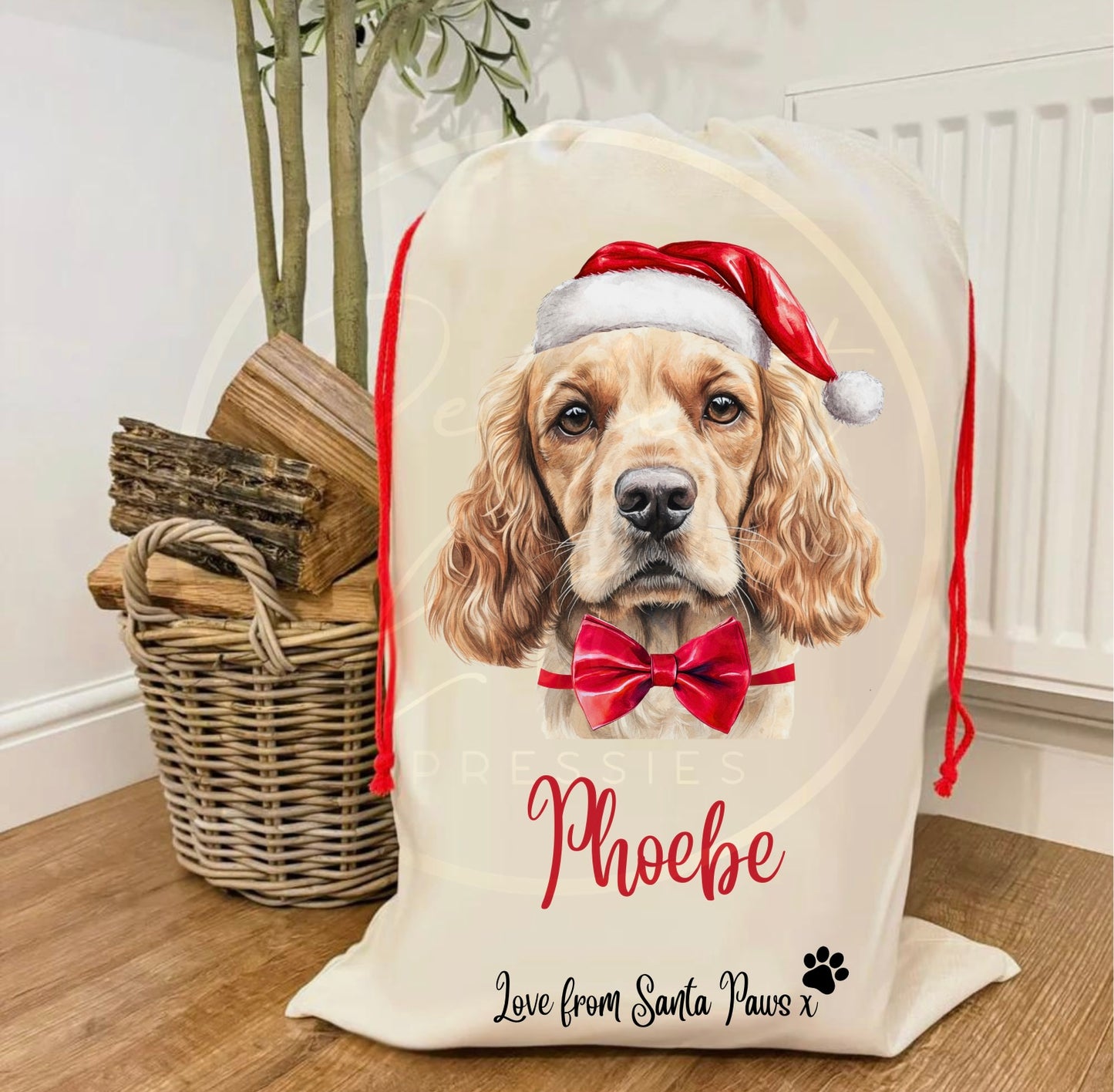 Christmas Sack - Dog Designs