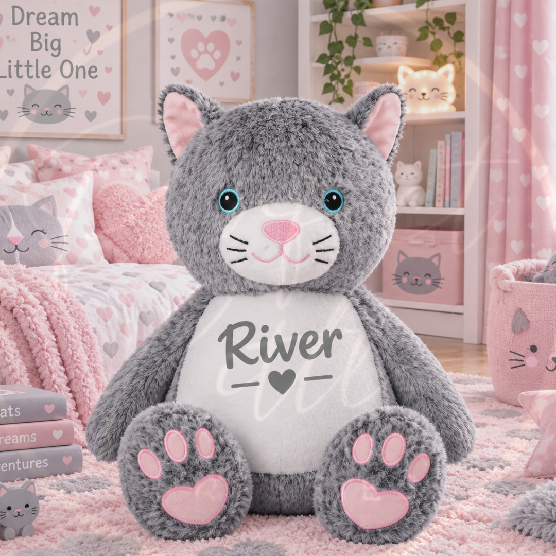 Tummi Bears - Grey Kitten