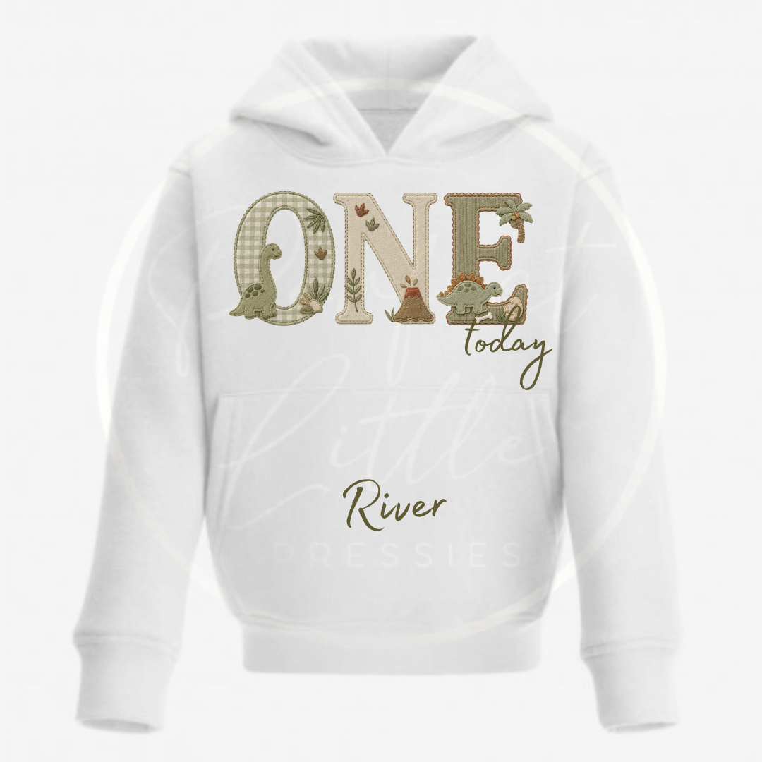 Kids Hoodie - Dinosaur Birthday