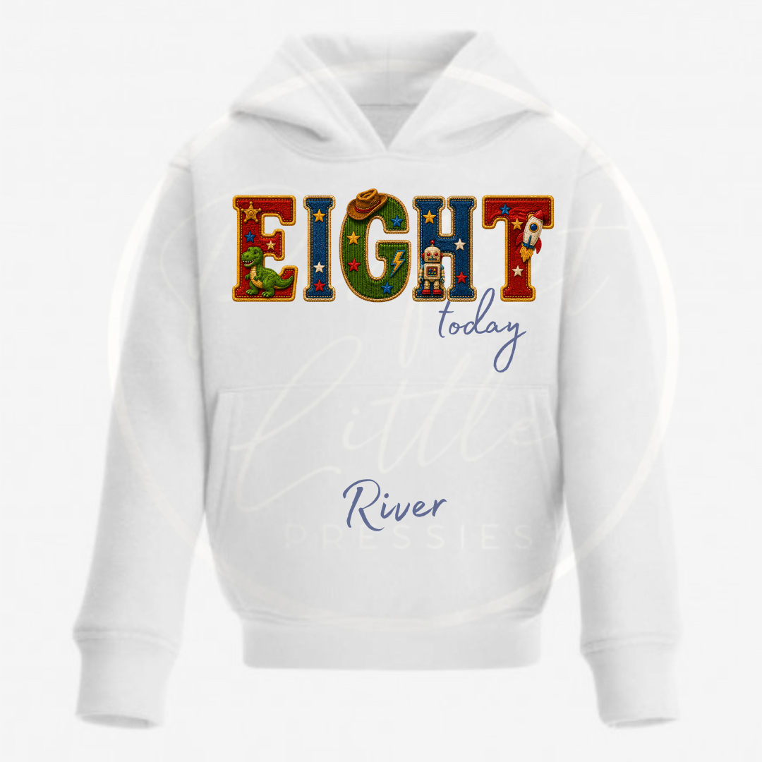 Kids Hoodie - Vintage Playroom Birthday