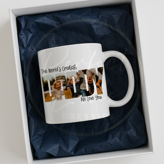 DAD - Word Photo Mug