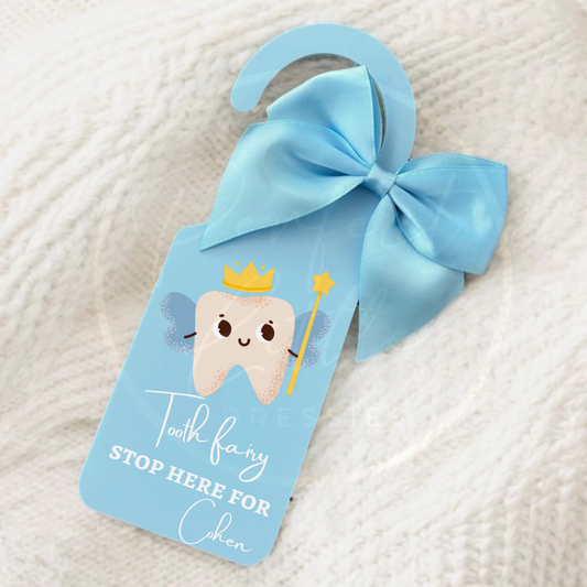 Tooth Fairy Stop Here Sign