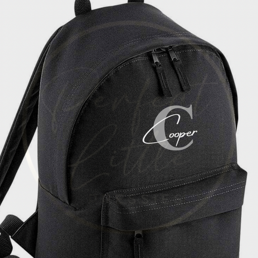 Minimalistic Backpack - Initial and Name Design