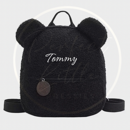 Fluffy Bear Backpack