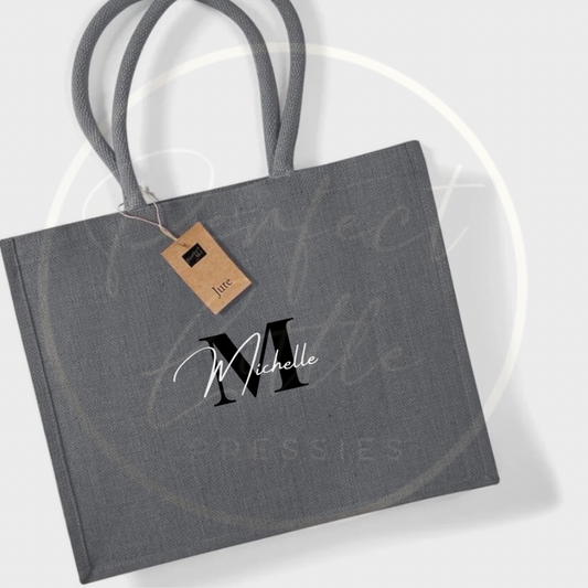 Classic Jute Tote Bag