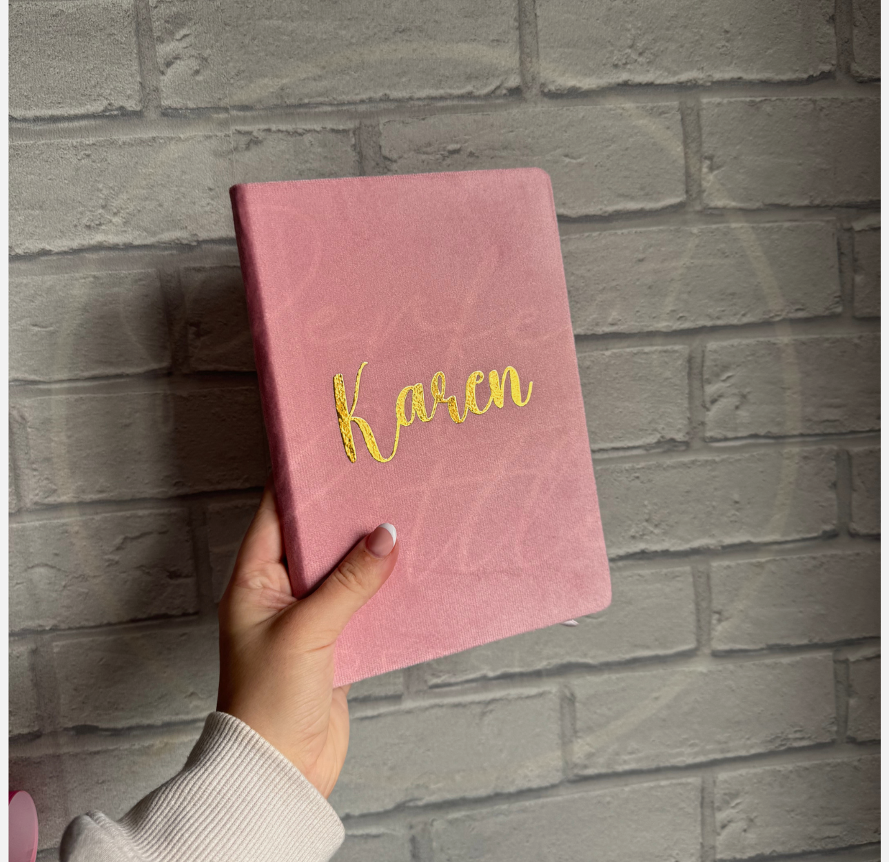 A5 Notebook - Velvet