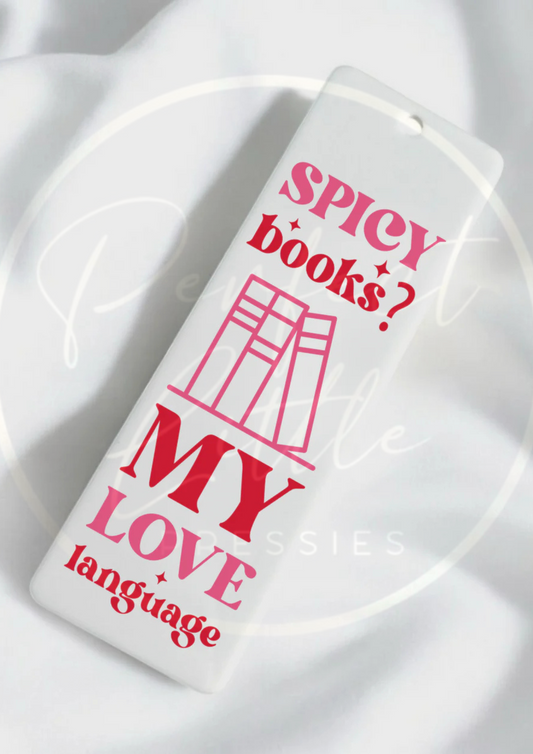 Spicy Books - Bookmark