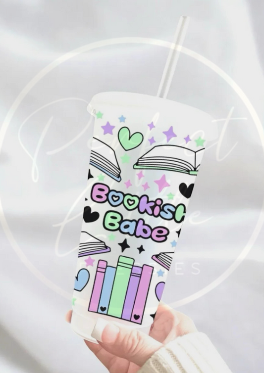 Bookish Babe Design - 24oz Cold Cup Personalised