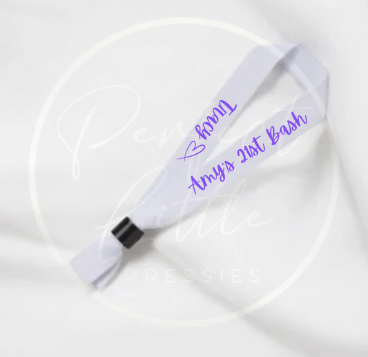 Custom Event Wrist Bands